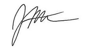 Dr. Jason Mortgenstern's signature