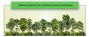 Optimal health for all in Renfrew County and District.